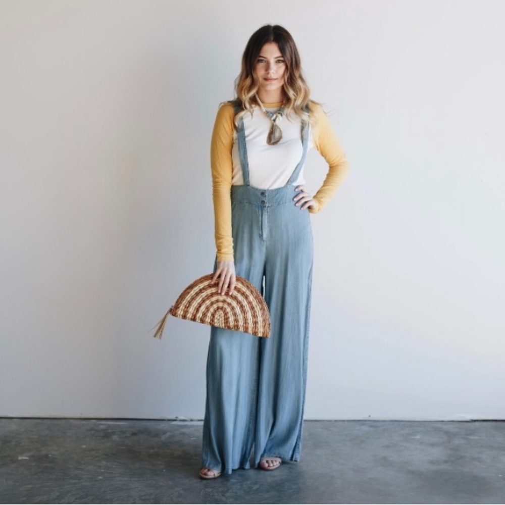 NWT En Crème Chambray Jumper